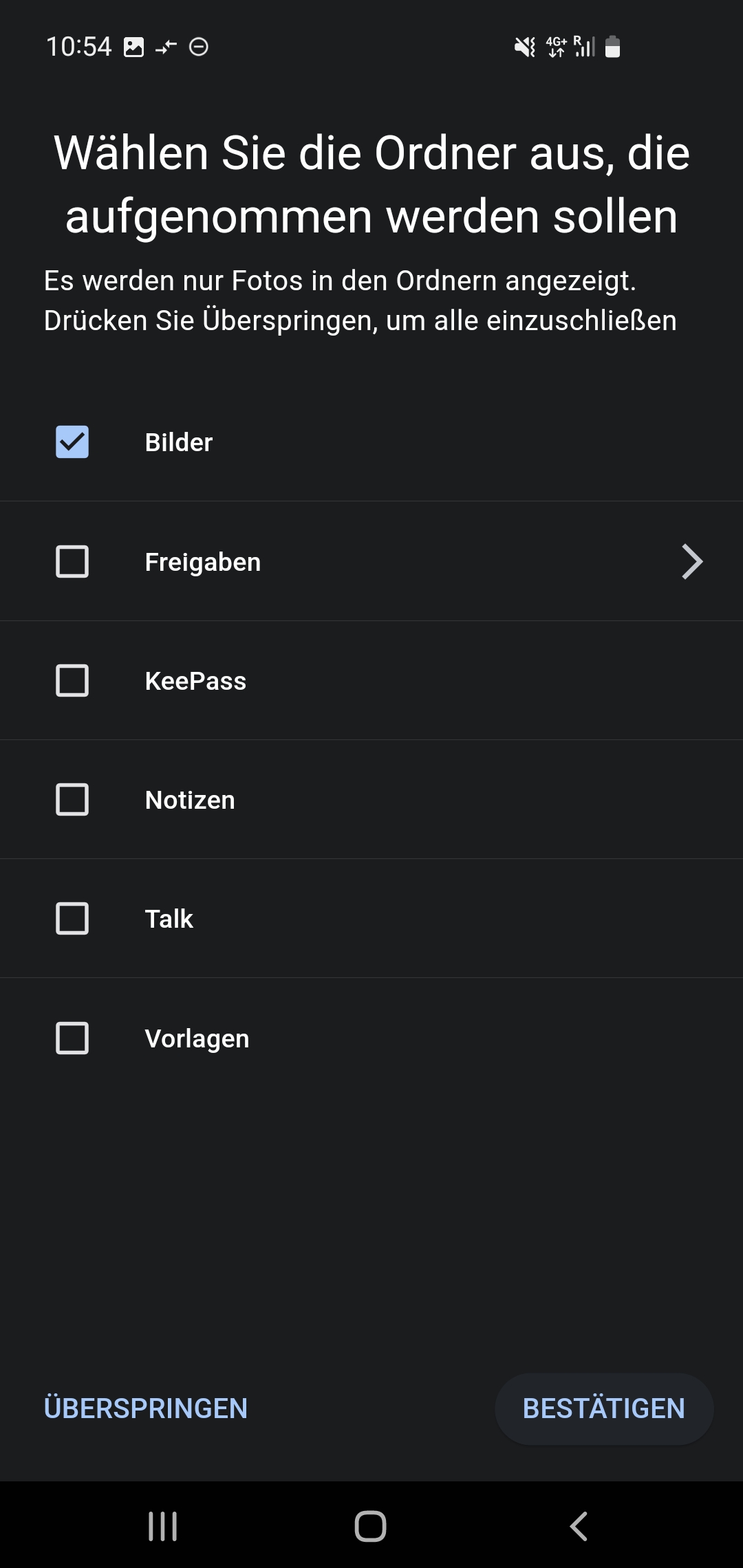 Ordner Übersicht